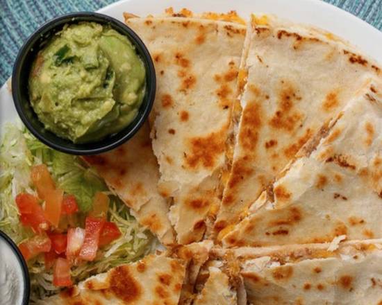 Order Quesadilla Grande food online from El Sombrero Express store, Las Cruces on bringmethat.com