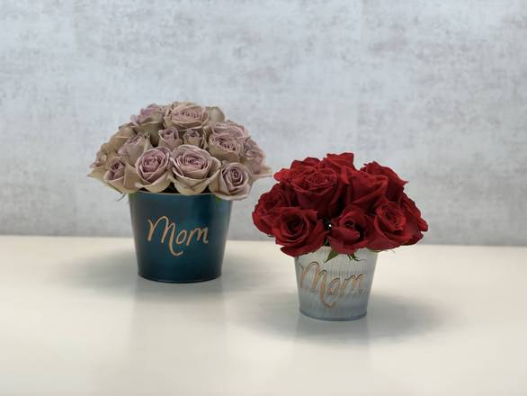 Order Roses in a Mom Bucket  food online from Lb Cake Stop store, Baldwin Park on bringmethat.com