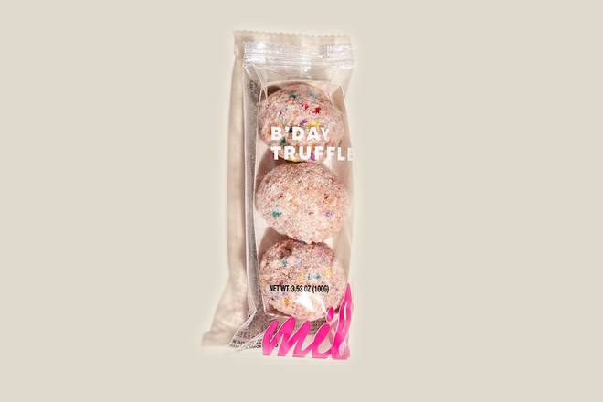 Order Gluten Free* B'day Cake Truffles 3 Pack food online from Milk Bar store, Cambridge on bringmethat.com