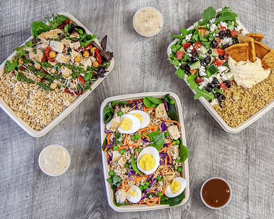 Order My Way Grain Bowl food online from Giardino Gourmet Salads store, Miami on bringmethat.com
