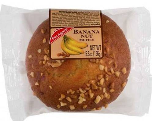 Order Bon Appetit Banana Nut Muffin   food online from Glenrose Liquor & Mini Mart store, Glendale on bringmethat.com