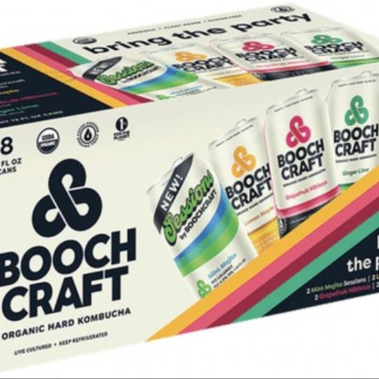 Order Boochcraft Variety Pack food online from Santa Monica Liquor store, Santa Monica on bringmethat.com