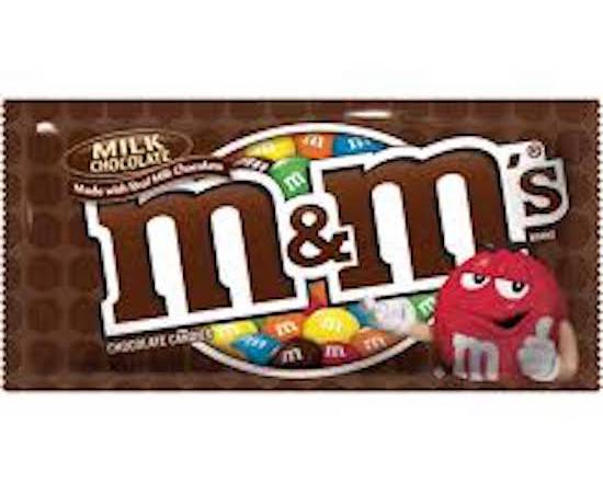 Order M&M Milk Chocolate 1.69oz food online from George's Market store, San Francisco on bringmethat.com