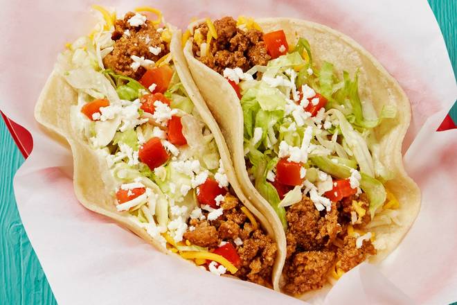 Order Seasoned Ground Beef Taco food online from Fuzzy's Taco Shop store, Beaumont on bringmethat.com