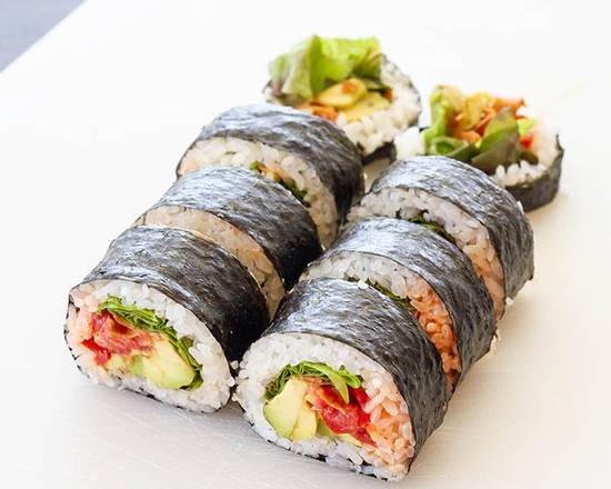 Order Kim Bap (Korean Sushi) food online from Soon Tofu & Korean Bbq store, Foster City on bringmethat.com