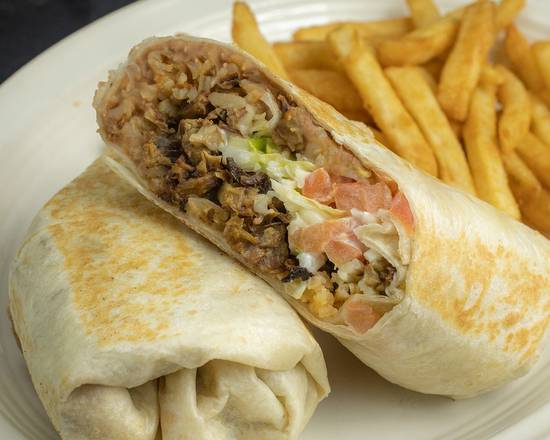 Order Burrito con Papas food online from Los Fernandez store, Streamwood on bringmethat.com