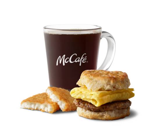 Order Sausage Egg Biscuit Meal food online from Mcdonald's® store, DULUTH on bringmethat.com