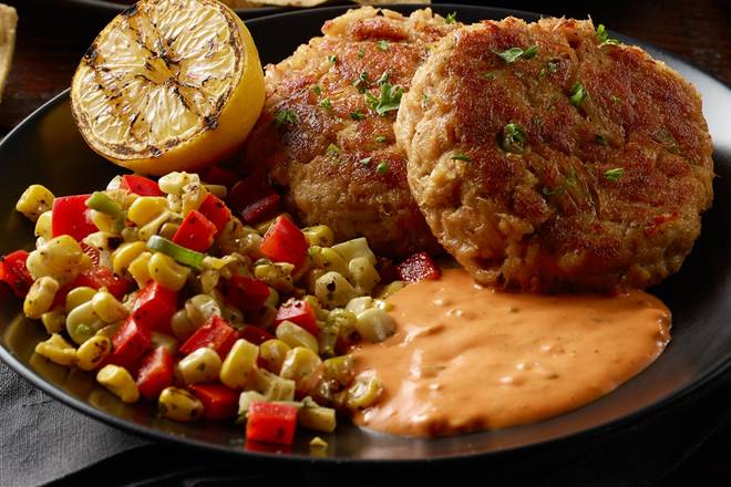 Order CHESAPEAKE BAY CRAB CAKES food online from 54th Street Grill and Bar store, Saint Joseph on bringmethat.com