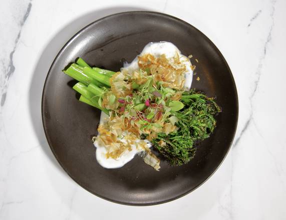 Order CHARRED BROCCOLINI food online from The Manchester store, Los Angeles on bringmethat.com