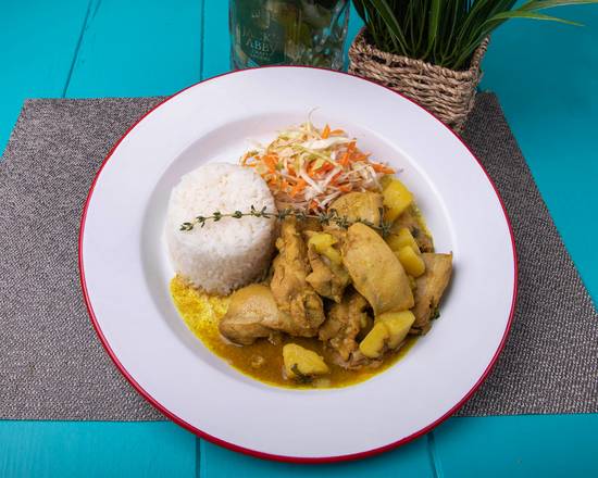Order Curry Chicken Entree food online from Stella's store, New York on bringmethat.com