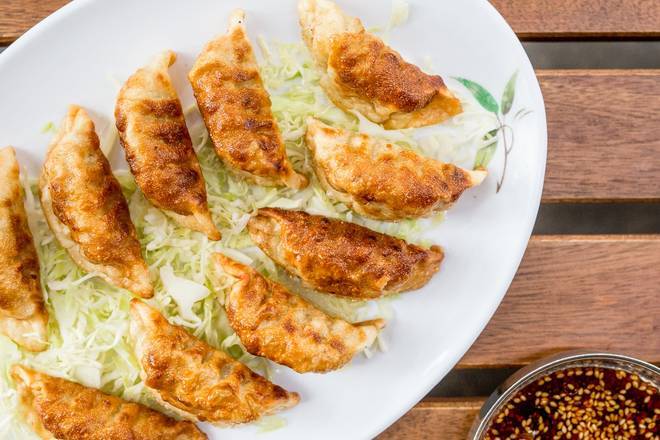Order Fried Dumplings food online from Cross Street Chicken And Beer store, Carlsbad on bringmethat.com