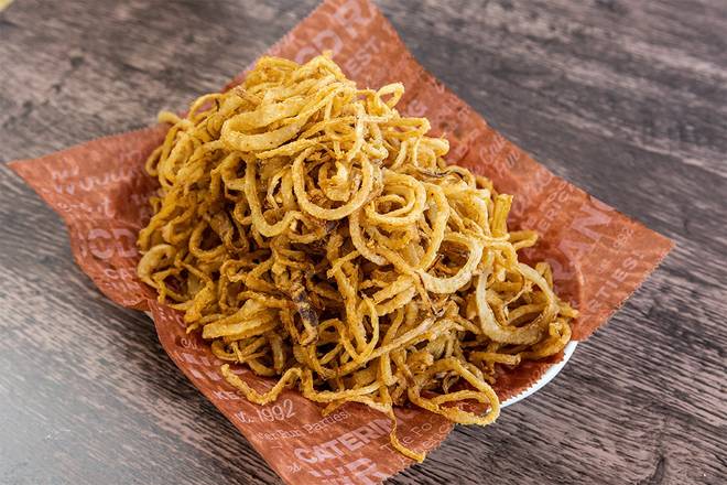 Order Famous Shredded Onions food online from Wood Ranch BBQ & Grill store, Rancho Santa Margarita on bringmethat.com