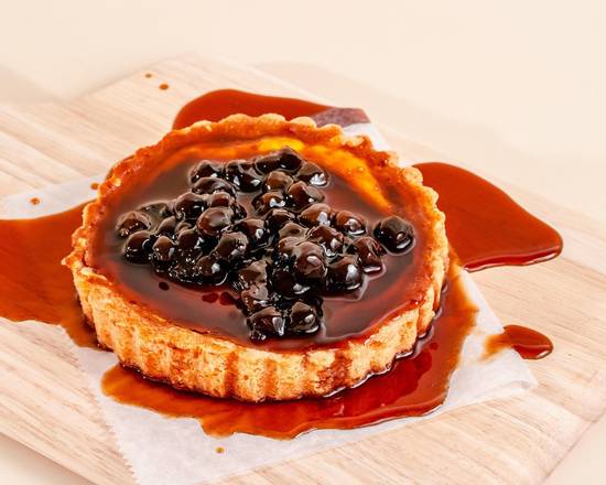 Order Cheese Tart Brown Sugar Boba food online from Icream Yogurt & Crepes store, Falls Church on bringmethat.com