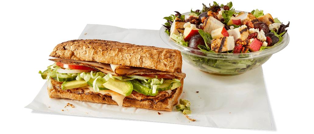 Order Skinny Sandwich + Half Salad food online from Potbelly Sandwich Shop store, Woodbury on bringmethat.com