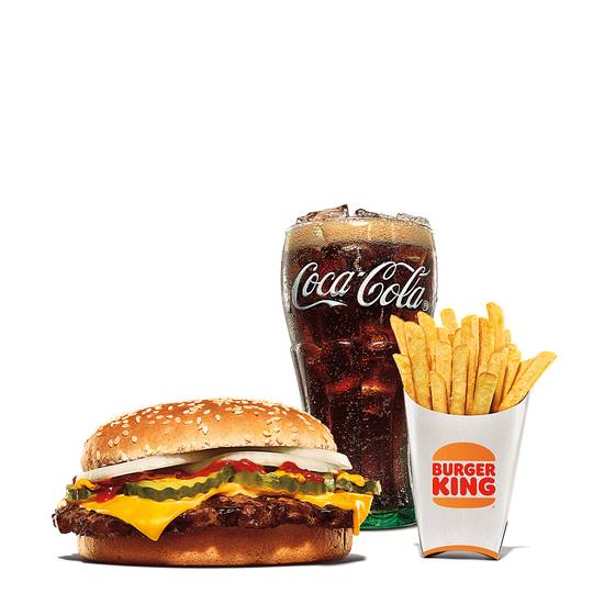 Order QUARTER POUND KING™ Meal food online from Burger King store, Forestville on bringmethat.com