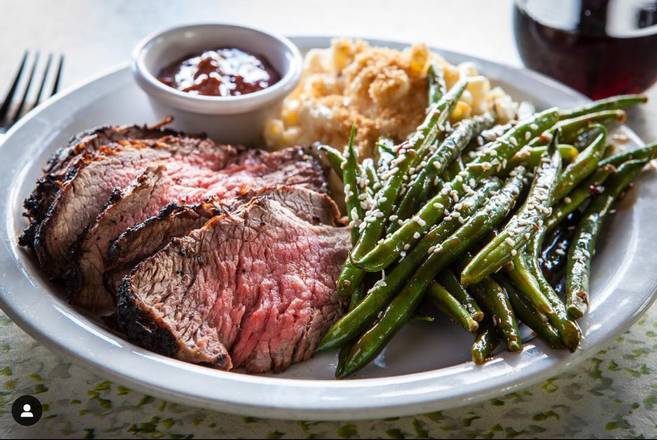 Order Santa Maria Tri Tip Steak Entree  food online from Tin Leaf Fresh Kitchen store, Carlsbad on bringmethat.com
