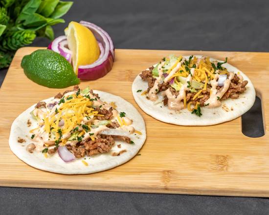 Order Pulled Beef Tacos food online from Martgarita Mo store, Denver on bringmethat.com