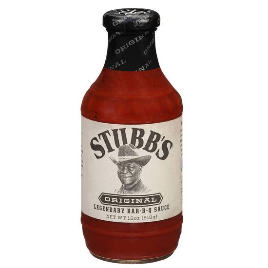 Order Stubb's Original Barbecue Sauce 18oz food online from Everyday Needs by Gopuff store, Montgomery on bringmethat.com
