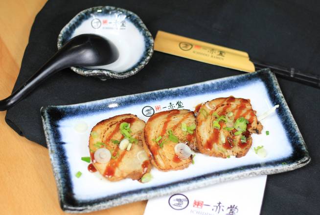 Order Roasted Char Siu (3Pcs) food online from Ichiddo Ramen store, Roseville on bringmethat.com