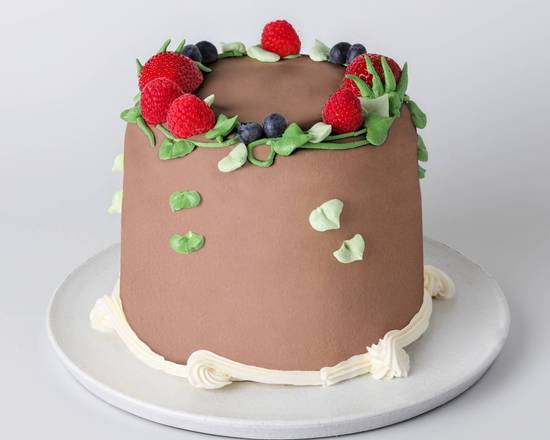 Order 6" Chocolate Triple Berry Cake food online from Sweet Lady Jane- Beverly Hills store, Beverly Hills on bringmethat.com