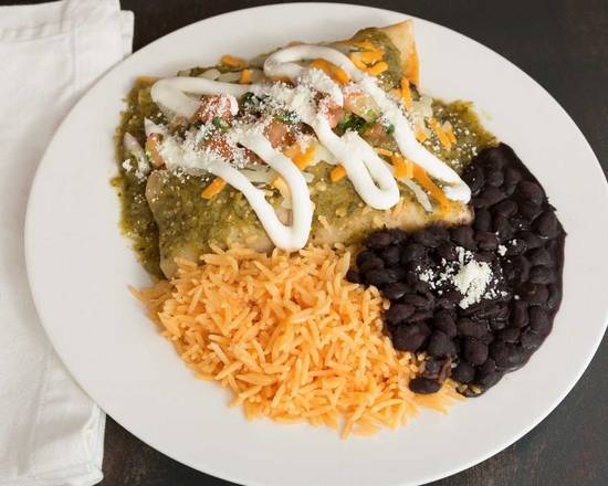 Order Al Pastor Enchilada food online from Bushwick Taco Company store, Ozone Park on bringmethat.com