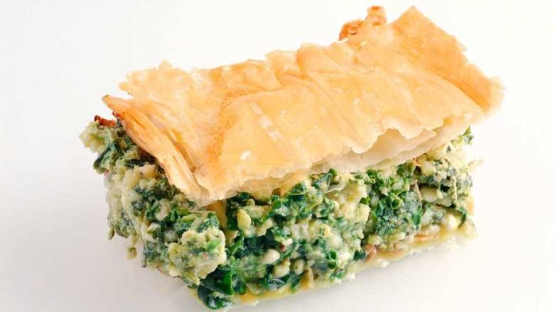 Order Spinach Pie (Spanakopita) food online from Greek Souvlaki store, West Valley City on bringmethat.com