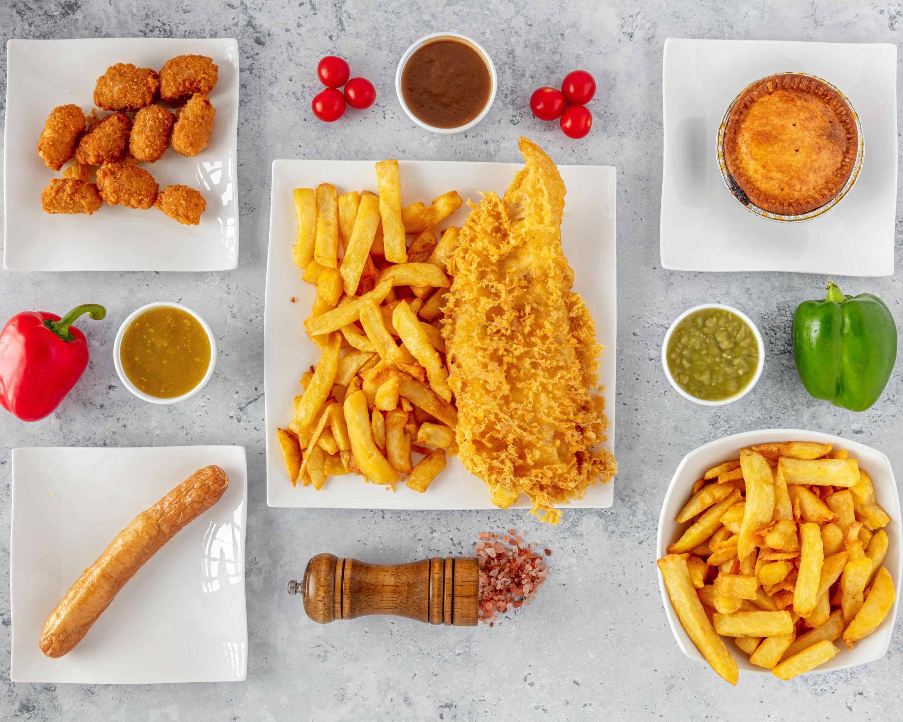 The Jolly Fryer Menu Takeaway in Huddersfield Delivery Menu