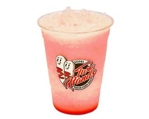 Order Fruit Punch Slush (16 oz) food online from Two Hands Corn Dogs store, San Marcos on bringmethat.com