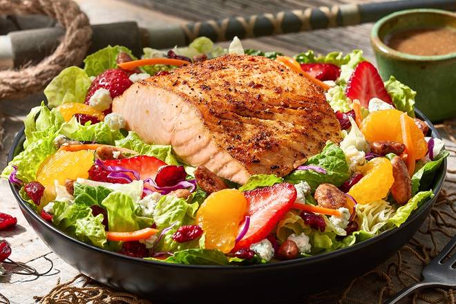 Order Caribbean  Salmon Salad food online from Dockside Charlie's store, Olive Branch on bringmethat.com