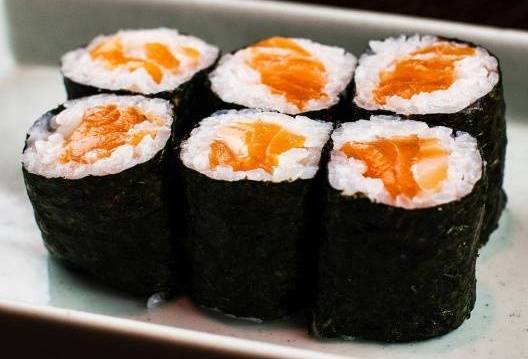 Order Salmon Roll food online from Sushi Sumo store, Alpharetta on bringmethat.com