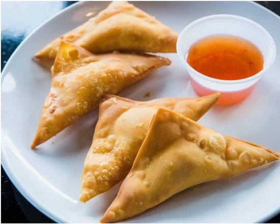 Order  Chicken Wontons  ( Made in restaurant) food online from Bangkok Fusion Café store, Saint Petersburg on bringmethat.com
