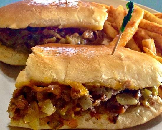 Order Philly Cheesesteak Sandwich food online from Zachary's Restaurant store, Cape Canaveral on bringmethat.com