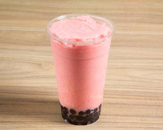 Order Raspberry Frozen Milk with Boba food online from Ez Sweet Tea House store, El Monte on bringmethat.com