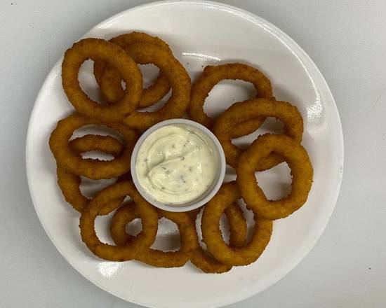 Order 41. Onion Rings food online from Krispy Krunchy Chicken store, Minneapolis on bringmethat.com