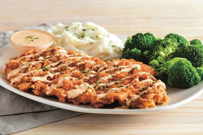 Order Bloomin' Fried Chicken food online from Outback Steakhouse store, Vacaville on bringmethat.com