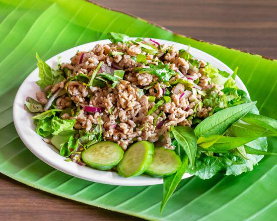 Order LAAP Salad (Lao Style) food online from Lucky House Thai Cuisine store, Berkeley on bringmethat.com