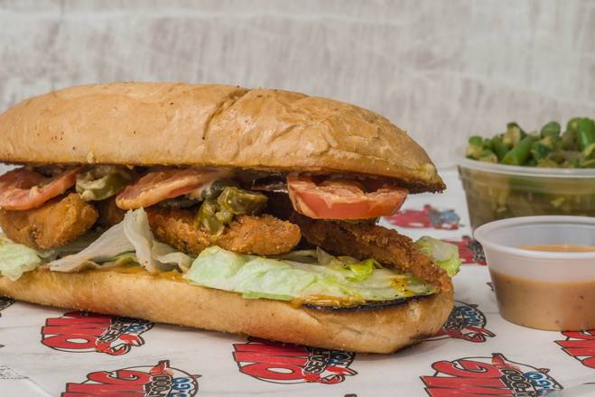 Order Chicken Tender PoBoy food online from Omg Seafood To Go store, Houston on bringmethat.com