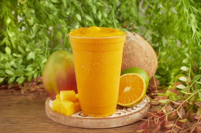 Order Hot Mango Smoothie food online from Roots Juice Bar store, Miami on bringmethat.com