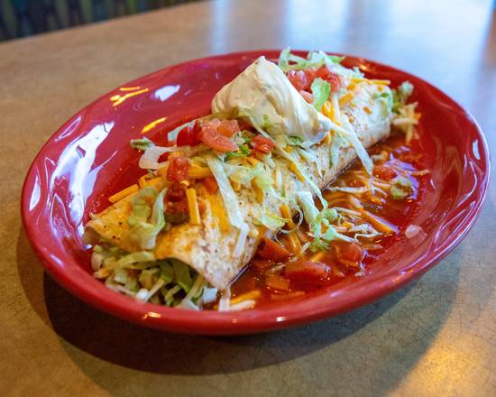 Order Macho Burrito food online from Hacienda Amigo Mio store, Springfield on bringmethat.com