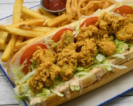 Order Po-Boy (Oyster) food online from Landry's Seafood House store, Orlando on bringmethat.com