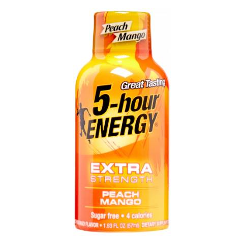 Order 5-Hour Energy Extra Strength Peach Mango 1.93oz food online from 7-Eleven store, Houston on bringmethat.com
