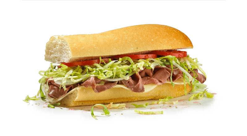Order #6  Roast Beef and Provolone food online from Jersey Mike's - Lake Underhill Rd. store, Orlando on bringmethat.com