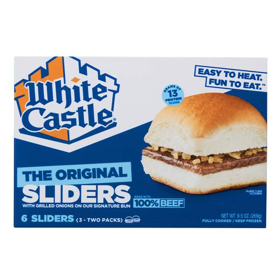 Order White Castle Original Sliders, 6 CT food online from Cvs store, MARTINEZ on bringmethat.com