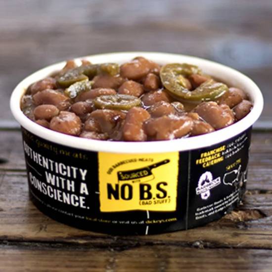 Order Jalapeno Beans food online from Dickey'S Barbecue Pit store, Las Vegas on bringmethat.com