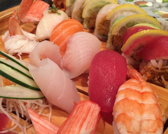 Order Samurai Boat for Two food online from Samurai Sushi store, Heathrow on bringmethat.com