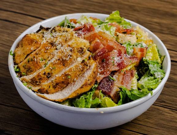 Order Chicken Bacon Caesar Salad food online from 33 Taps store, Los Angeles on bringmethat.com