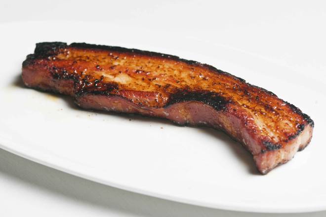 Order Sizzling Canadian Bacon (Extra Thick) food online from Benjamin Steakhouse store, White Plains on bringmethat.com