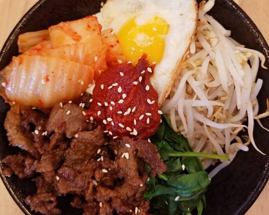 Order Korean Spicy Rice Bowl 韩国香辣拌饭 food online from Sakura Ramen store, Southwest Ranches on bringmethat.com