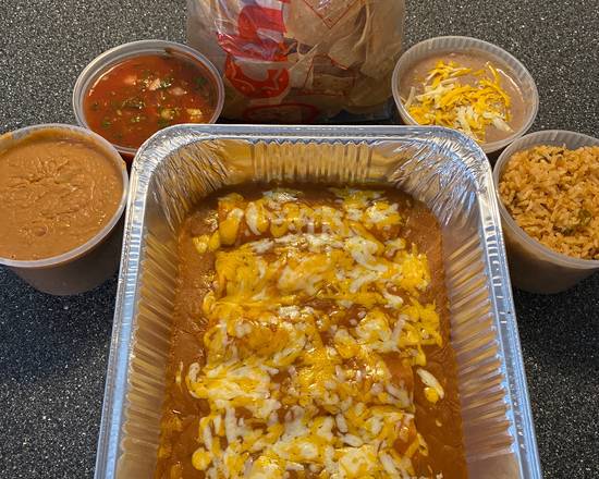 Order ENCHILADA FAMILY MEAL food online from Serranos Mexican Food store, Queen Creek on bringmethat.com