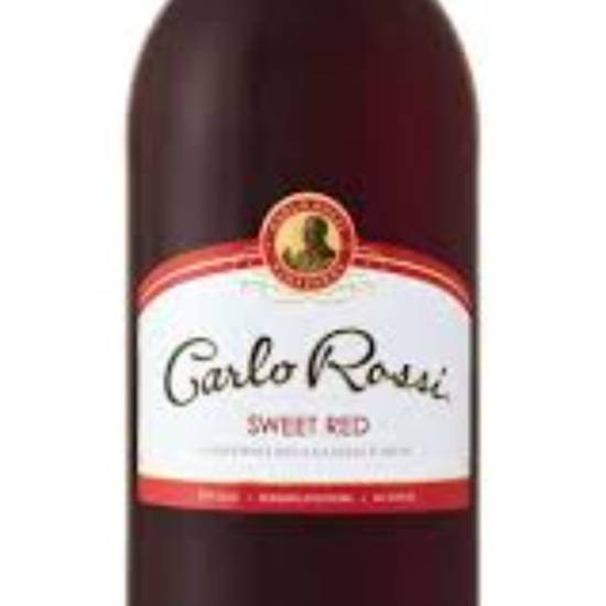 Order CARLO ROSSI SWEET RED 1.5LT BOTTLE food online from Duke Liquor & Jr. Market store, Los Angeles on bringmethat.com